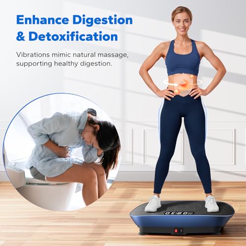 Vibration Plate Exercise Machine with LED Display S253