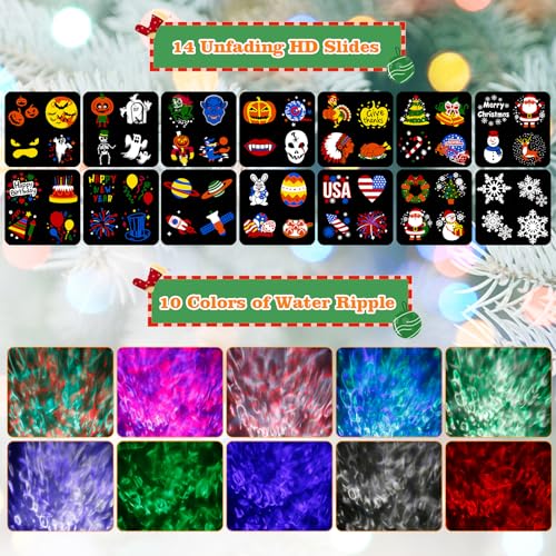 Waterproof Holiday Projector Lights S934