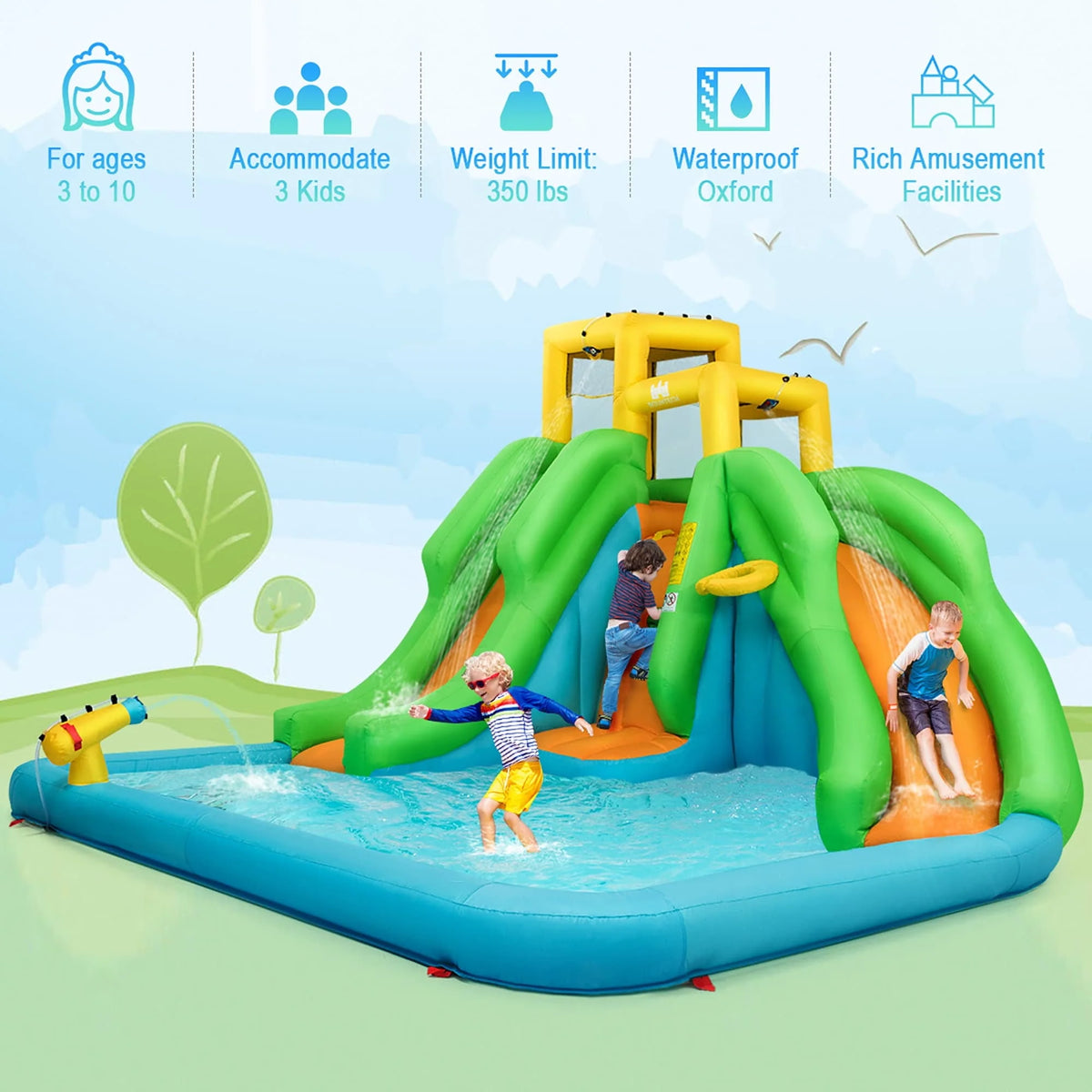 Inflatable Water Slide Y282851