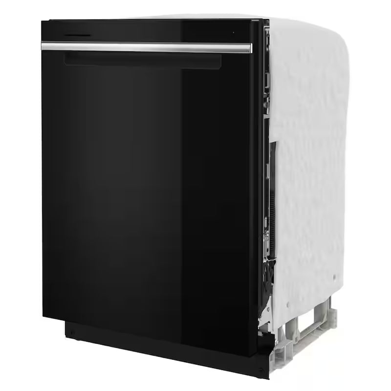 Black Built-In Tall Tub Dishwasher with Third Level Rack D40385
