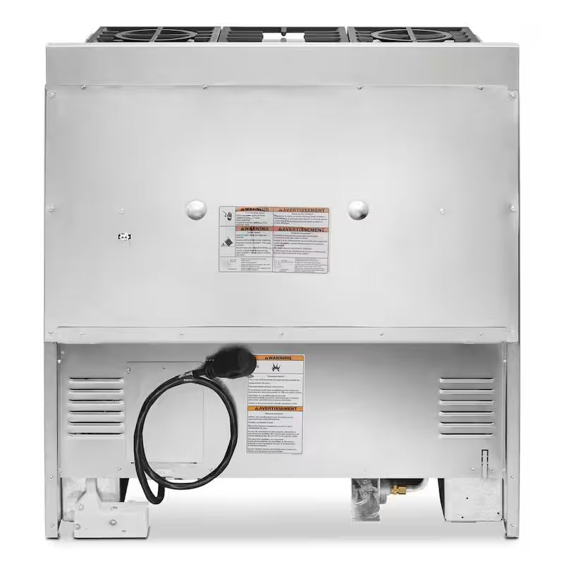 5.1 cu. ft. Smart Gas Range with Self-Cleaning and True Convection in Imperial Black S94286