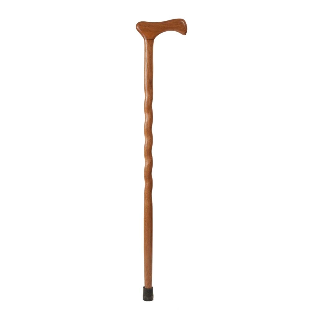 Walnut Mesquite Wood Walking Cane, 37 inch V3107
