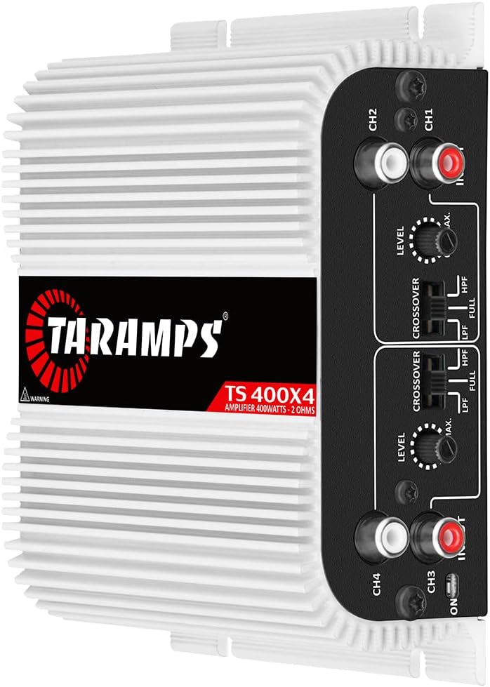 4 Channels 400 Watts Rms Car Audio Amplifier 2 Ohm B630622