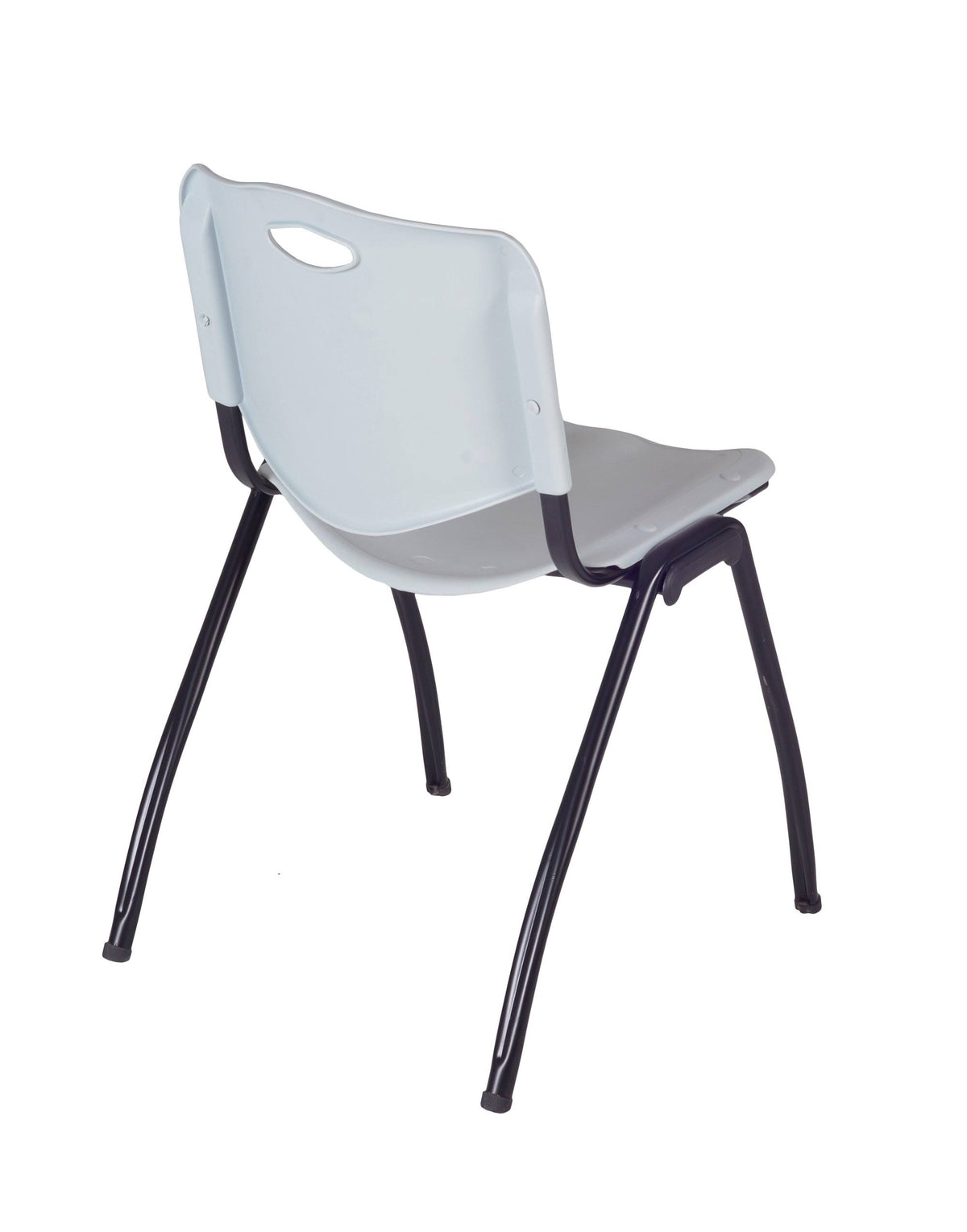 36x22 Square Breakroom Table and 4 Stack Chairs E485341