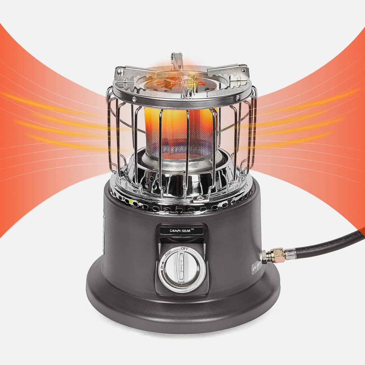 2 in 1 Portable Propane Heater & Stove Q3594