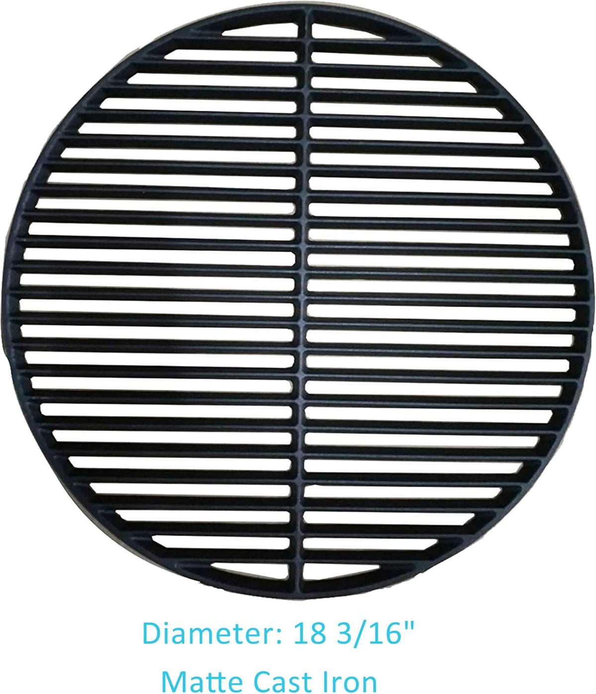 18 3/16 Cast Iron Cooking Grid Grates Pack of 2 D29969