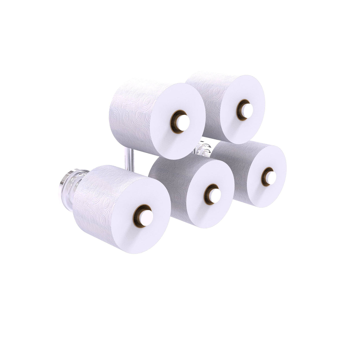 Polished Chrome Wall Mount Toilet Paper Holder J371