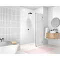 78x22 Frameless Shower Door Oil Rubbed Bronze J8823