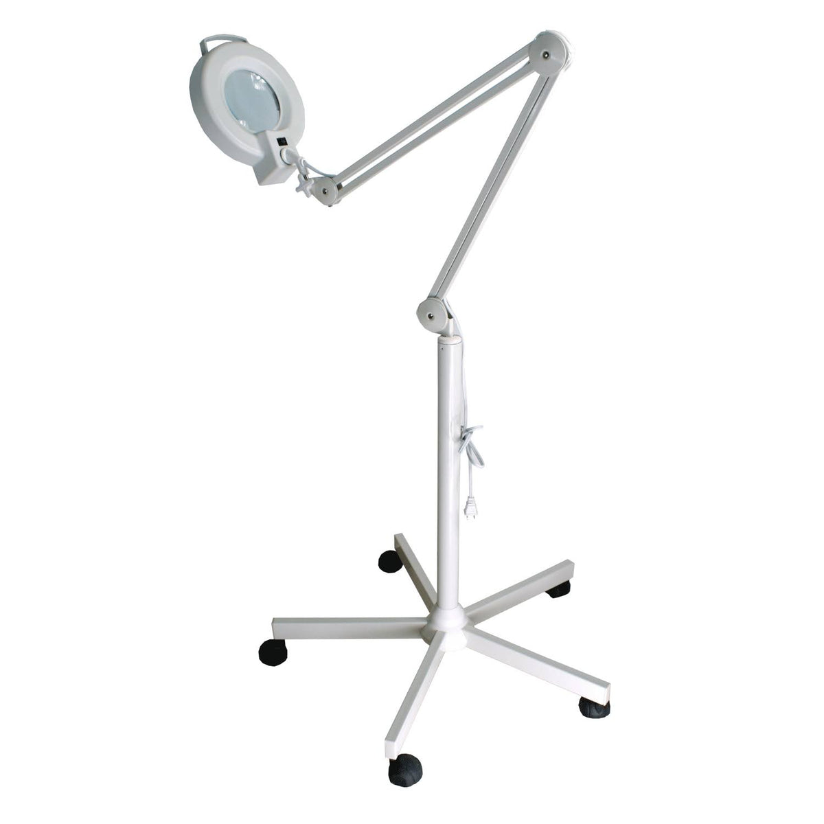 Magnifying Lamp with Caster Base M2360
