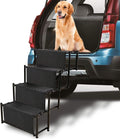30 Inches High 4 Steps Metal Folding Pet Stairs W20391