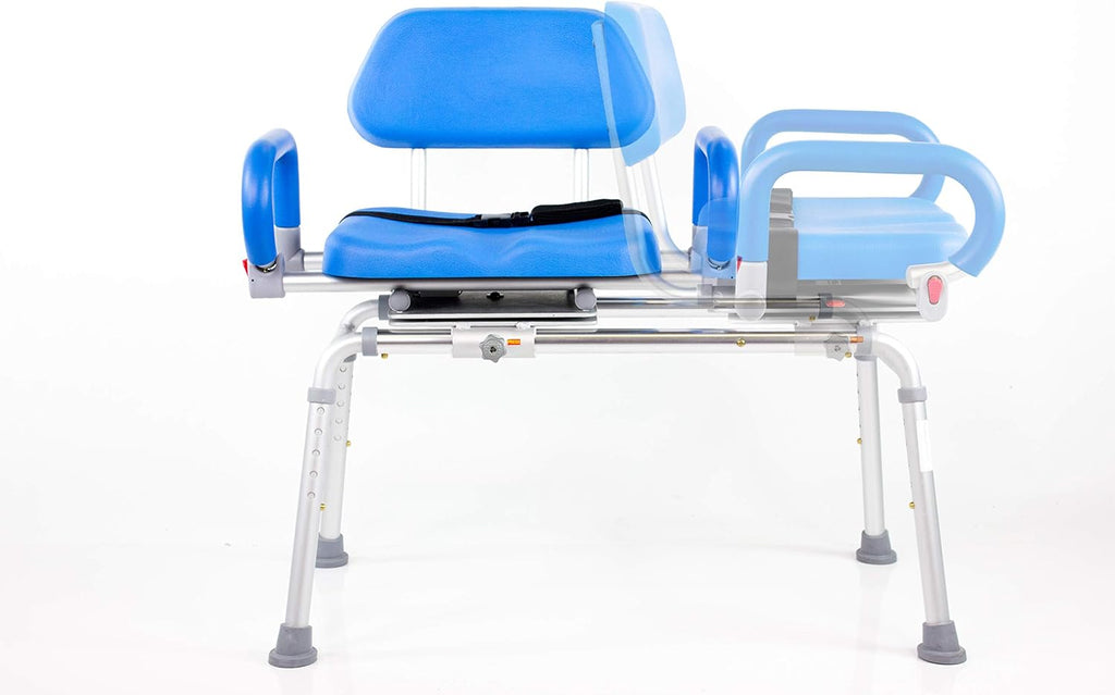 Sliding Transfer Bench with Swivel Seat O7950