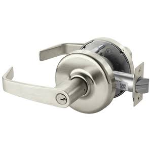 Cylindrical Lock Satin Nickel Plated Clear Coated D285547
