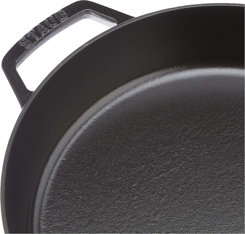 Cast Iron Fry Pan, Black, 26 cm Z696