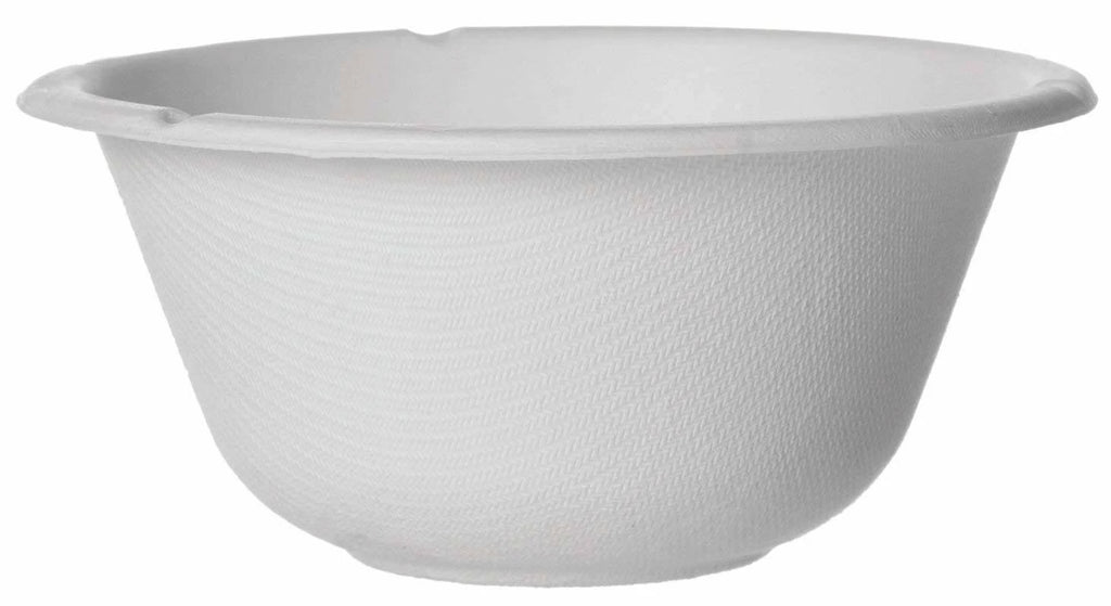Compostable Sugarcane 8-Ounce Coupe Bowls H78626