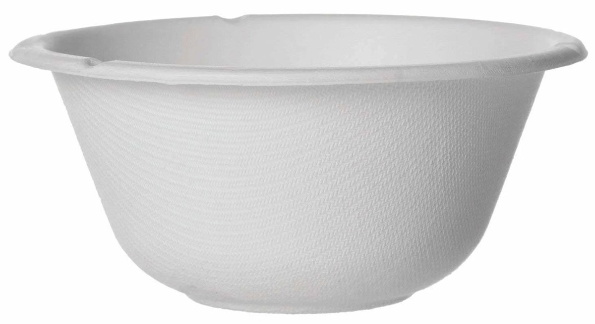 Compostable Sugarcane 8-Ounce Coupe Bowls H78626