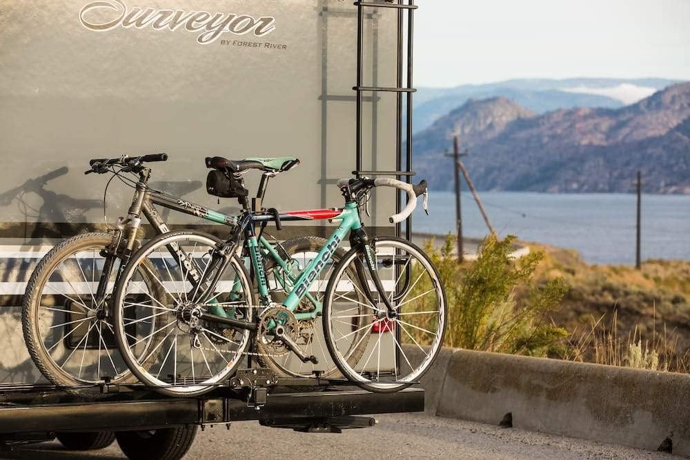 Black Hitch Mount Bike Rack R516