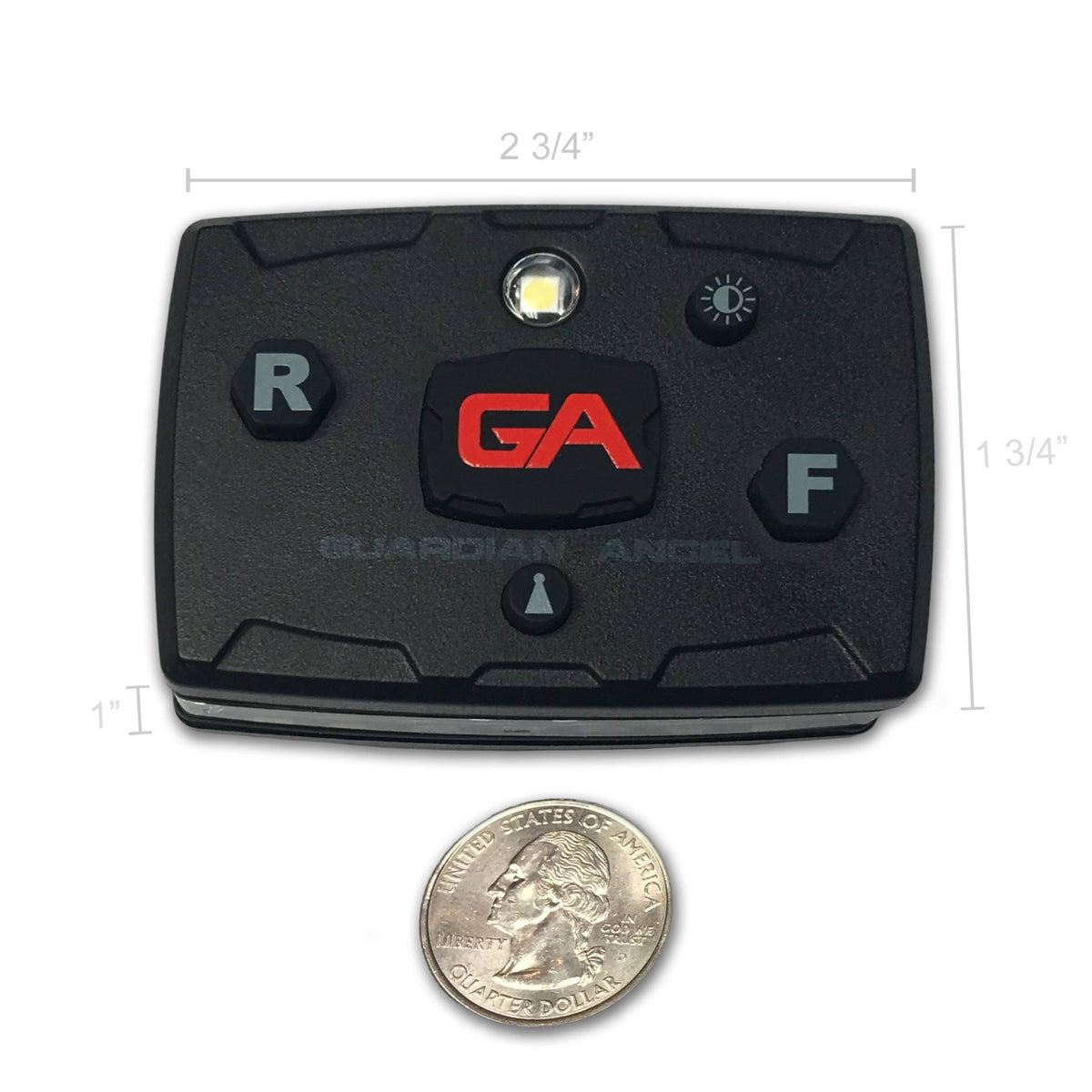 Infrared Hybrid Wearable Safety Light Black Casing G17714