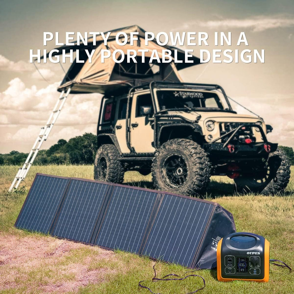 600W Portable Power Station with 100W Solar Panel I92821