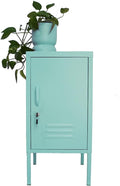 Metal Storage Cabinet End Table K977