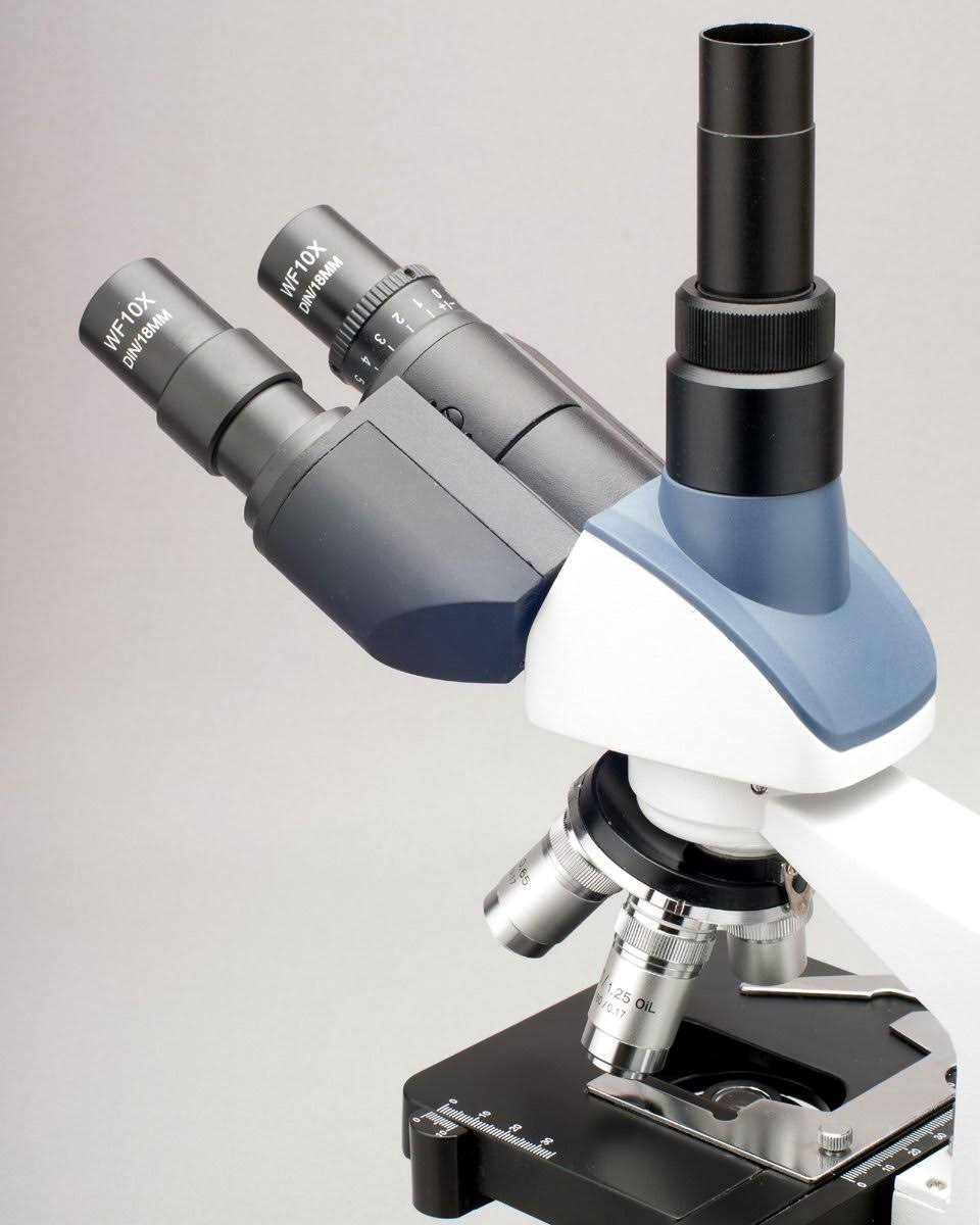 40X-1600X LED Trinocular Compound Microscope P8399
