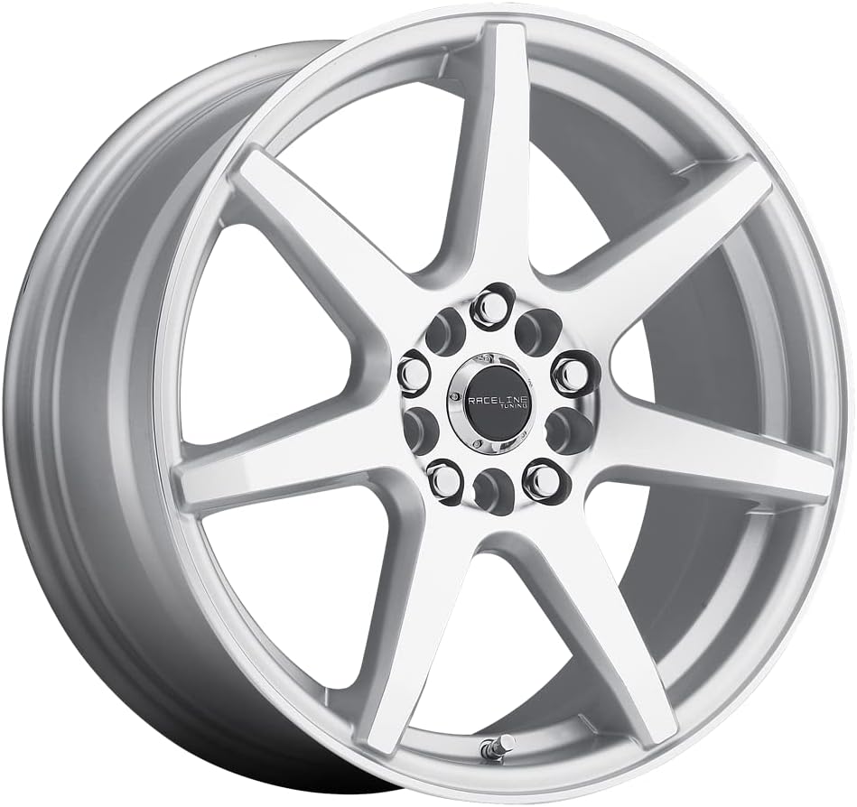 Silver 17X7.5 Aluminum 7 Spoke Car Wheels Z27229