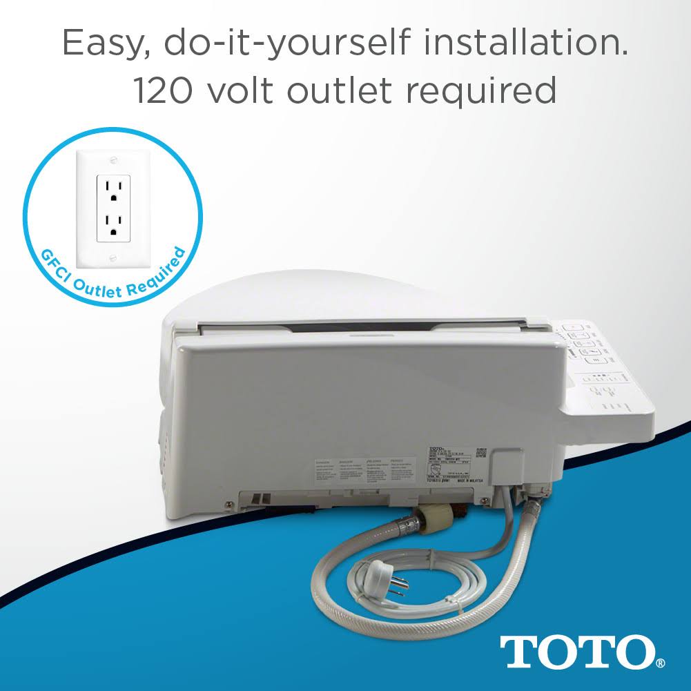 Electronic Round Bidet Toilet Seat T1020