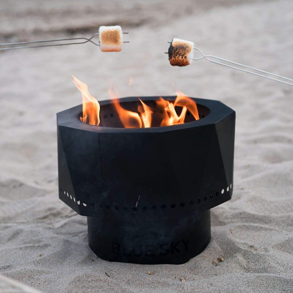 Portable Steel Smokeless Fire Pit with Carrying Bag T300