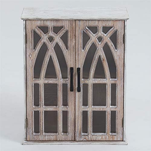 Double Door Wood Mounted Wall Cabinet A1124