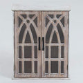 Double Door Wood Mounted Wall Cabinet A1124
