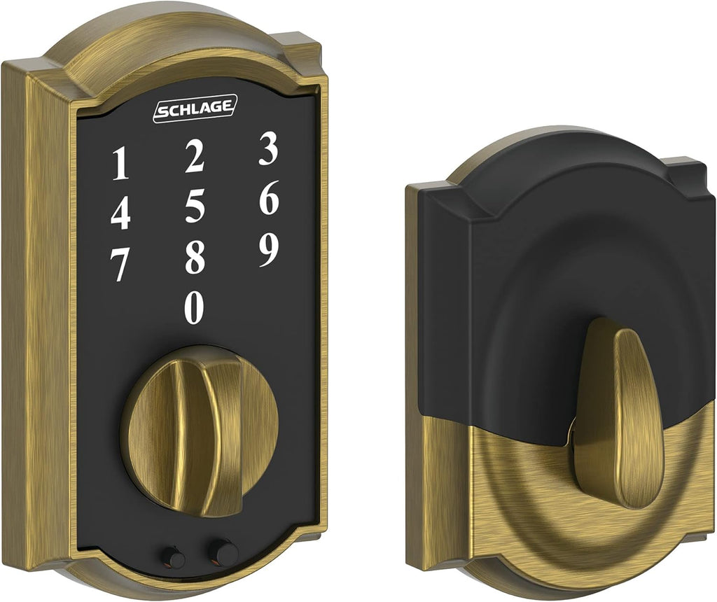 Satin Nickel Electronic Keyless Entry Deadbolt L95274