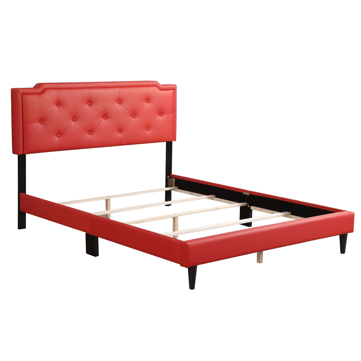 Queen Size Ivory Grey Upholstered Adjustable Bed R7914