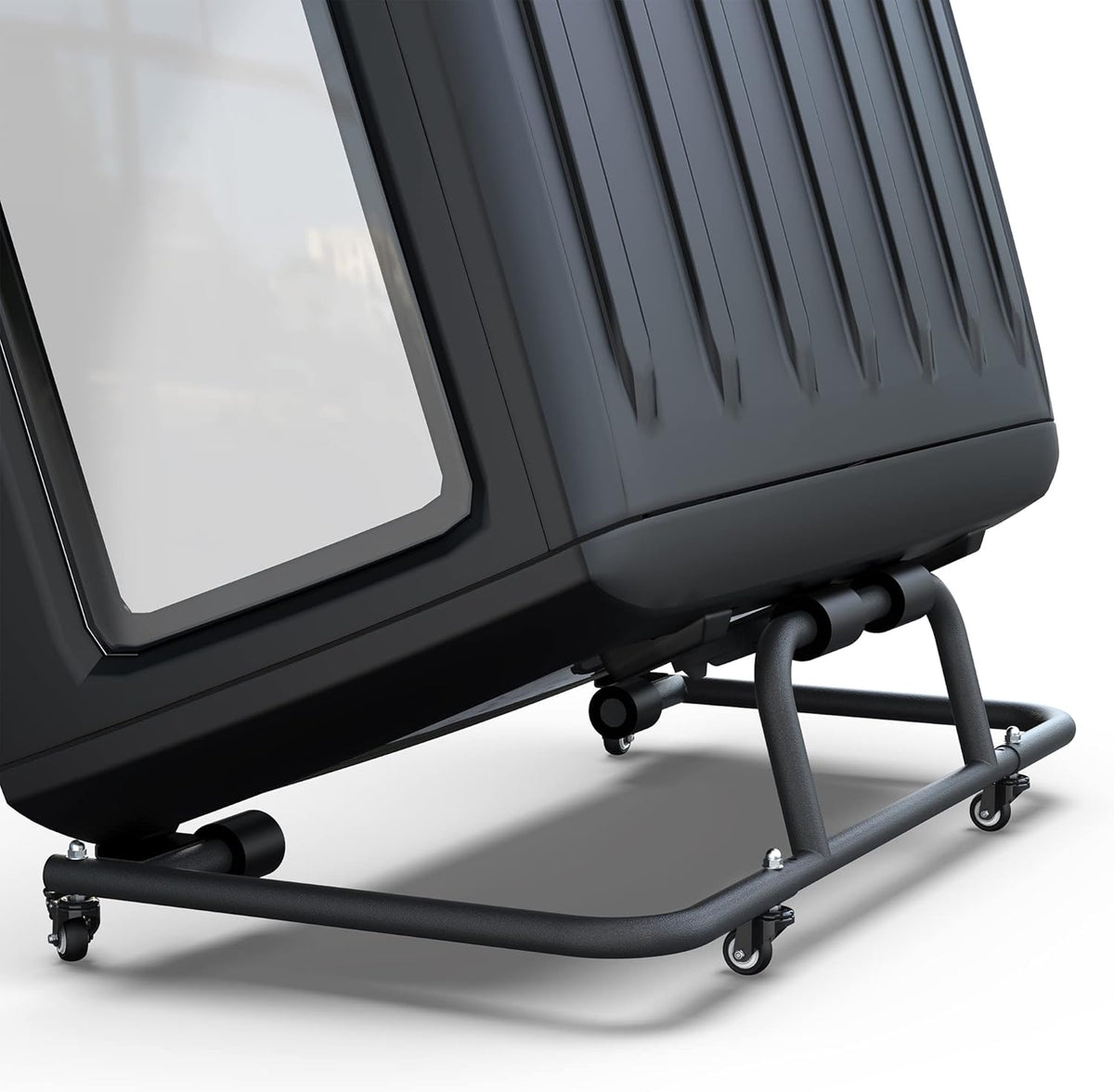 Black Hard Top Carrier Storage Cart P689