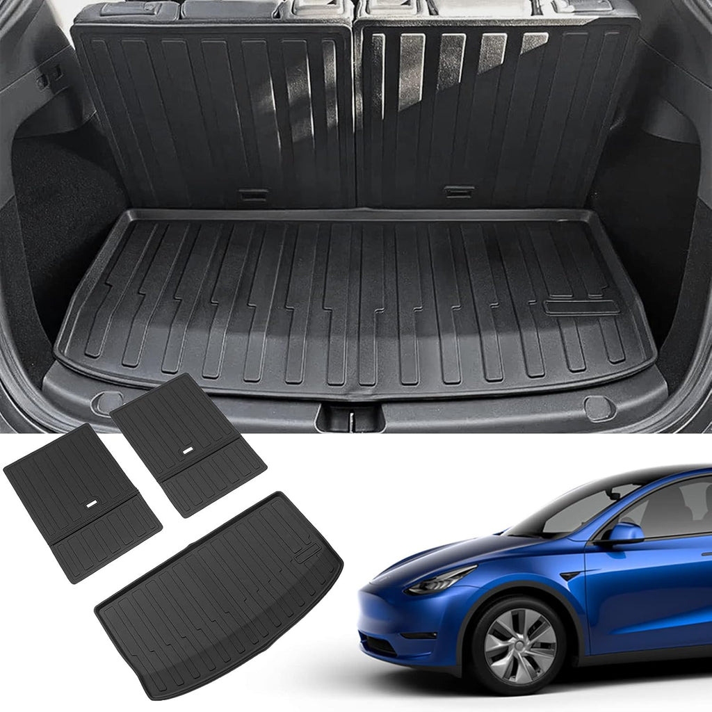 Tesla Model Y All Weather Floor Mats Cargo Liners Set of 9 X37814