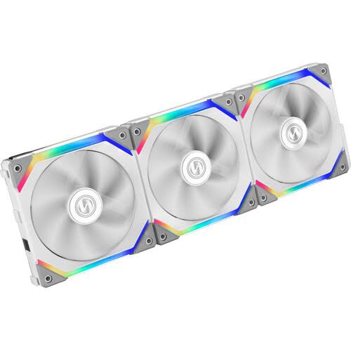 White 120 mm Case Fan Pack of 3 J876552