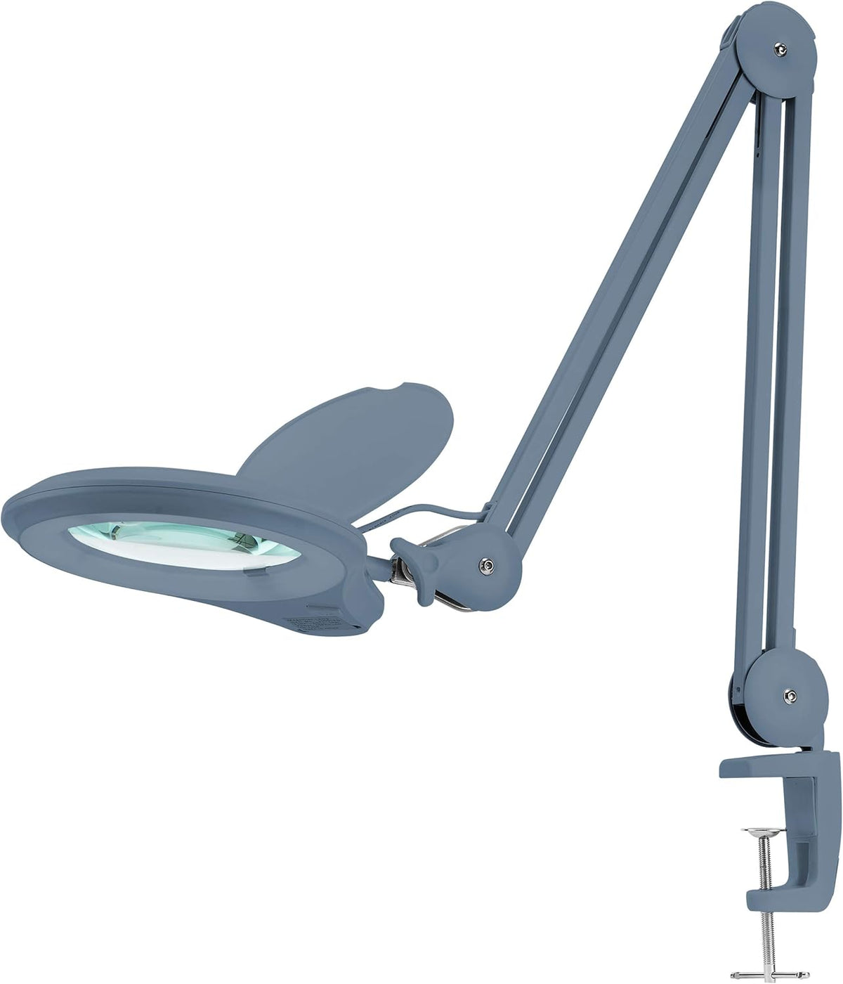 1,200 Lumens Super LED Magnifying Lamp with Clamp, 5 Diopter, Dimmable, Black W25012