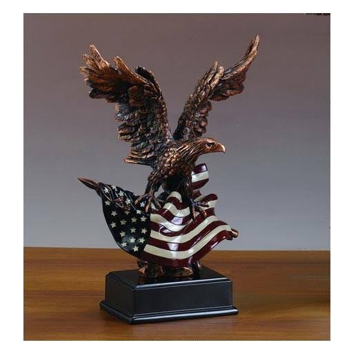 Eagle with American Flag Z548298