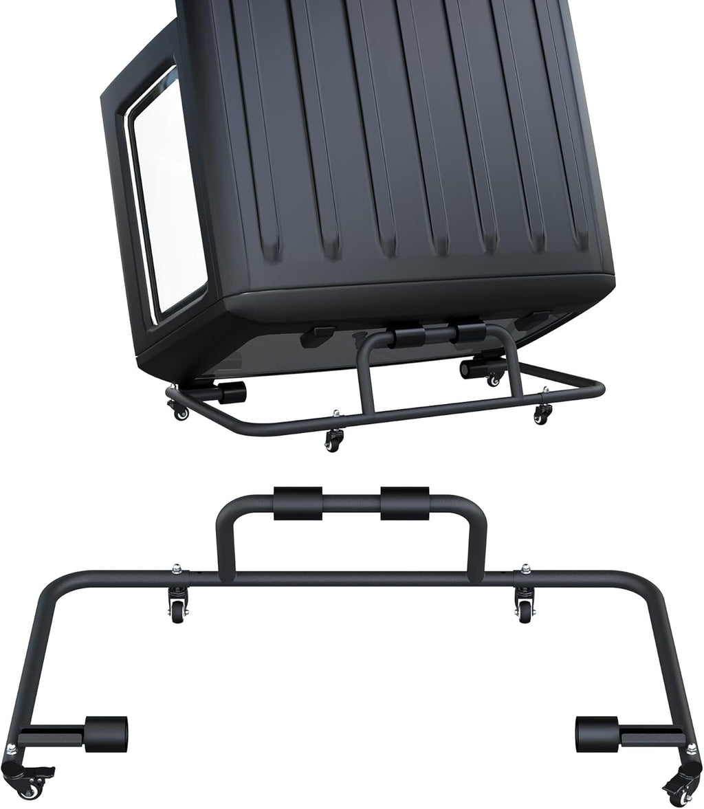 Black Hard Top Carrier Storage Cart P689