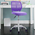 Purple Upholstery Adjustable Office Chair T541081