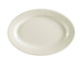 Ceramic Rolled Edge Oval Platter Z287173