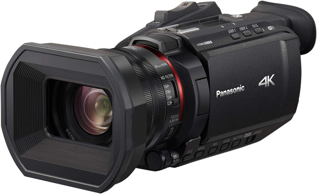 4K Professional Camcorder with 24X Optical Zoom Y863