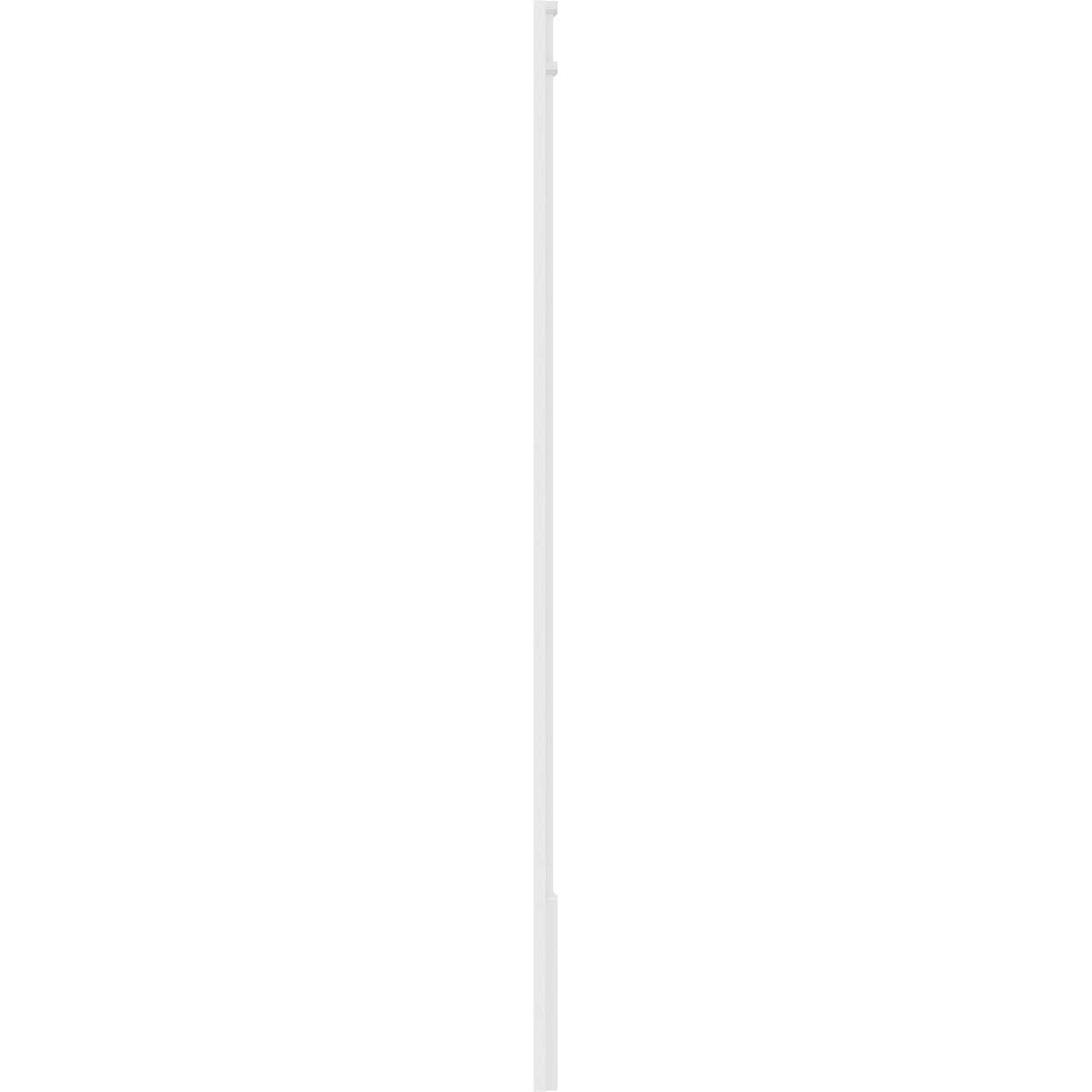 Flat Panel PVC Pilaster with Decorative Capital & Base (Pair) S887