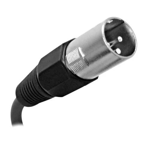 White 6 Pack 100 Foot XLR Microphone Cables I715016
