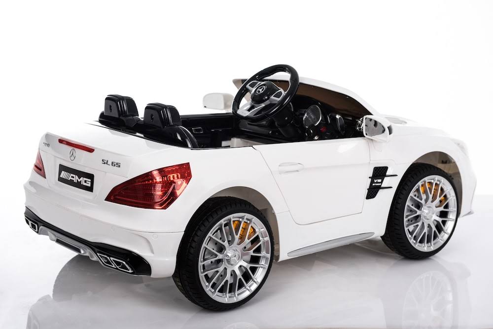 12V Kids Ride on Car Electric White with Remote O60662