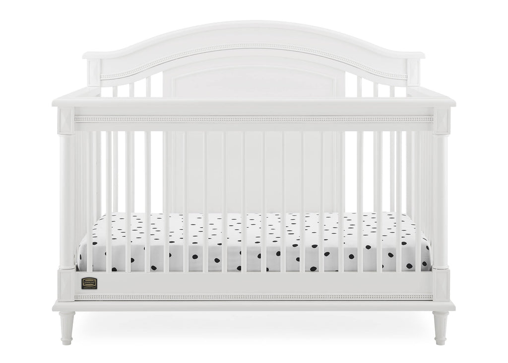 6-in-1 Convertible Crib with Toddler Rail L8523
