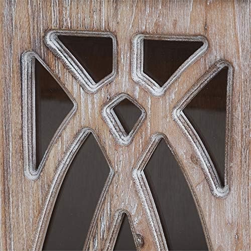 Double Door Wood Mounted Wall Cabinet A1124