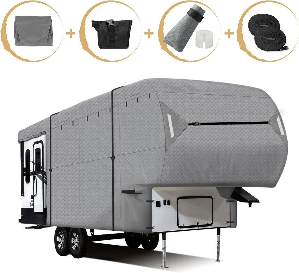 5th Wheel RV Cover Fits 37'-41' Motorhome Camper K550075