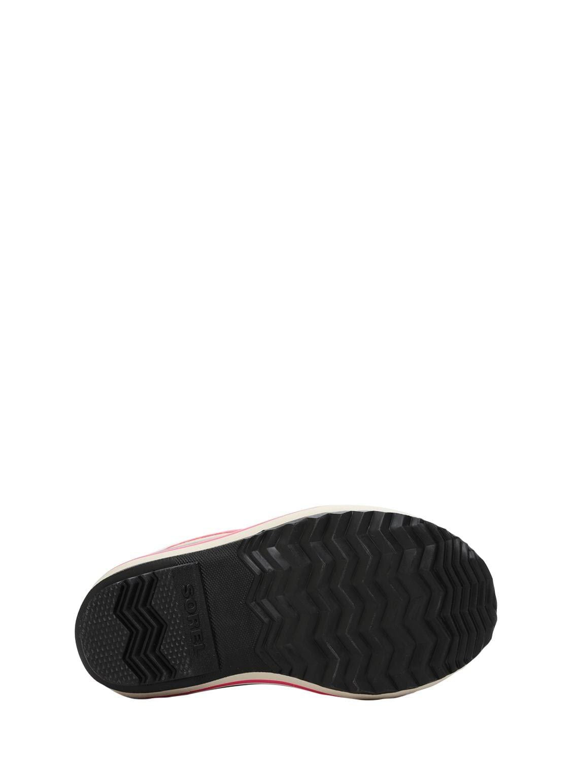 Kids Waterproof Nylon Canvas Boots Pink 11 N550424