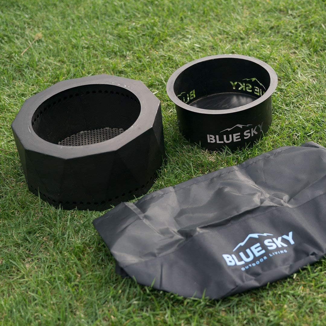 Portable Steel Smokeless Fire Pit with Carrying Bag T300