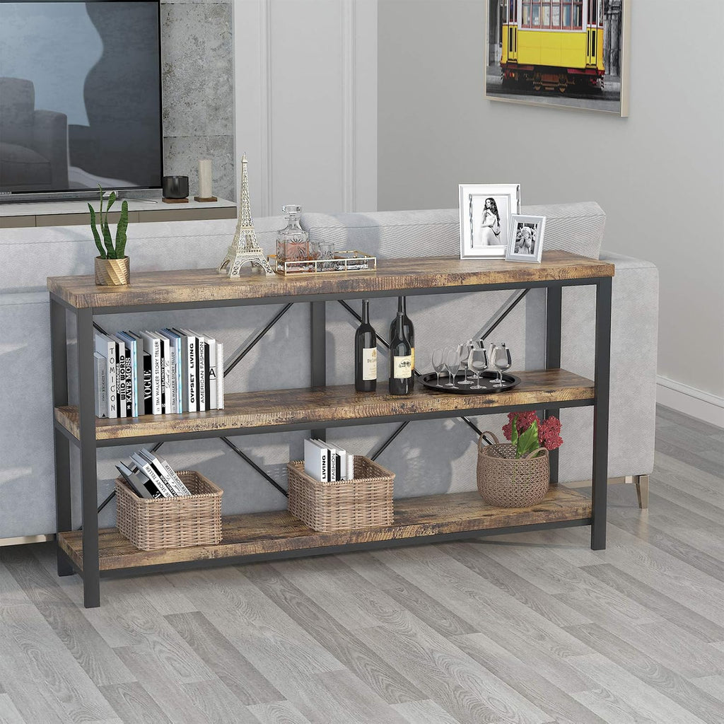 Rustic 3-Tier Console Sofa Table S1851