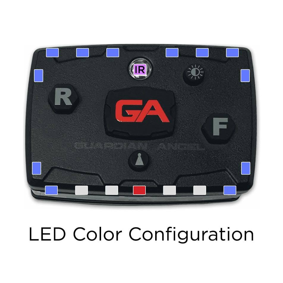 Infrared Hybrid Wearable Safety Light Black Casing G17714